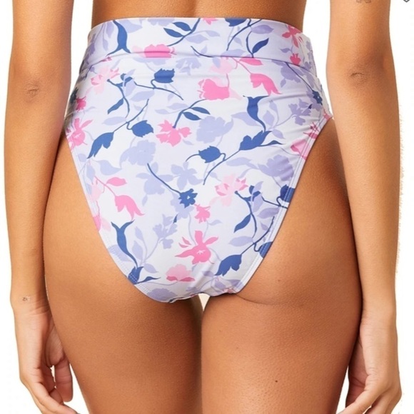 Splendid Floral Flury Floral Retro High Waist Bikini Bottom - Picture 2 of 7